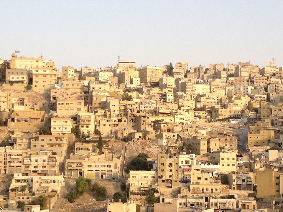 The architecture of Amman, Jordan