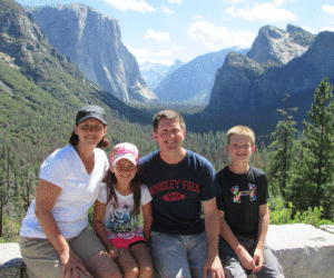 yosemite national park family