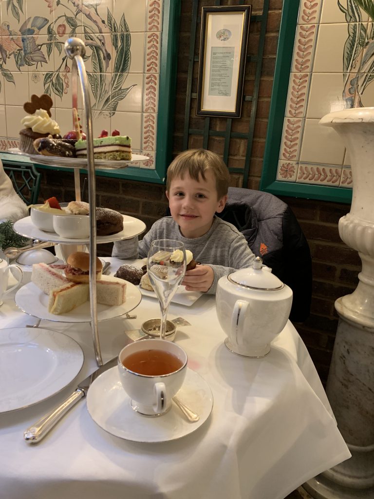 Tea time in London