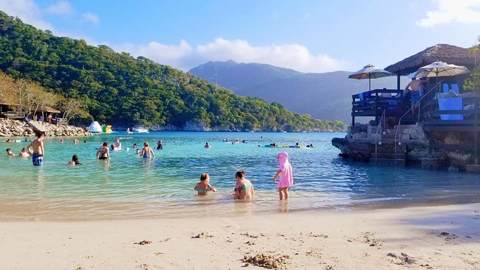 At one of the cruise's Ports of Call