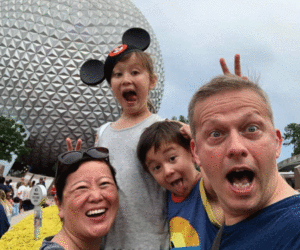 disney epcot family