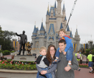 fmaily disney castle