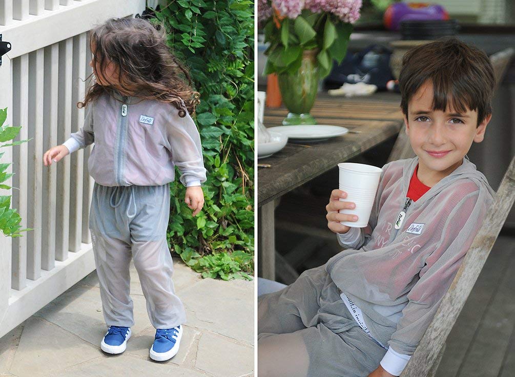 Kids wearing DrFrid Kidswear Tick Protection Clothing