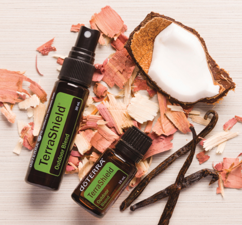 Photo of doTERRA Terrashield Spray bottles
